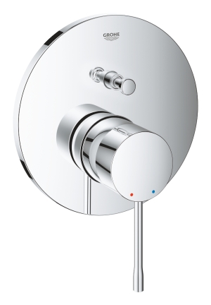 Внешняя часть смесителя для ванны GROHE Essence на 2 потребителя, хром (24167001)