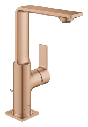 Смеситель для раковины GROHE Allure с донным клапаном, L-Size, теплый закат матовый (32146DL1)