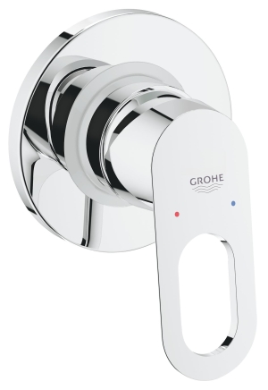Смеситель для душа GROHE BauLoop в комплекте с монтажной частью, хром (29042000)
