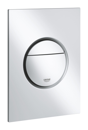 Панель смыва для унитаза GROHE Nova Cosmopolitan S, 3 режима, матовый хром (37601P00)