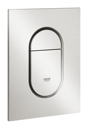 Панель смыва для унитаза GROHE Arena Cosmopolitan S, 3 режима, суперсталь (37624DC0)