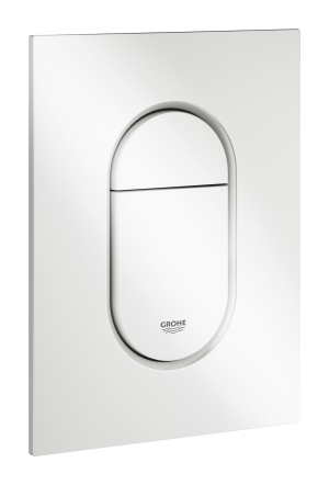 Панель смыва для унитаза GROHE Arena Cosmopolitan S, 3 режима, альпин-белый (37624SH0)