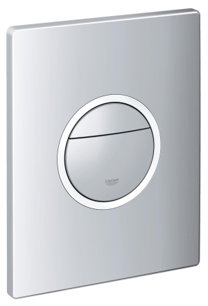Панель смыва для унитаза GROHE Nova Cosmopolitan Light для вертикального и горизонтального монтажа, с подсветкой, хром (38809000)