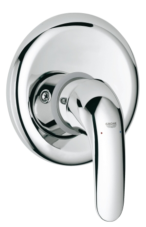 Смеситель для душа GROHE Start Eco скрытого монтажа, в комплекте с монтажной частью, хром (23269000)
