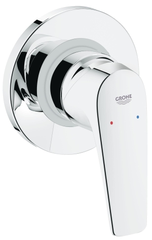 Смеситель для душа GROHE BauFlow в комплекте с монтажной частью, хром (29046000)