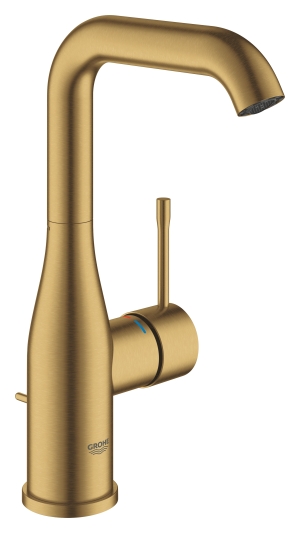 Смеситель для раковины GROHE Essence с донным клапаном, L-size, холодный рассвет матовый (32628GN1)