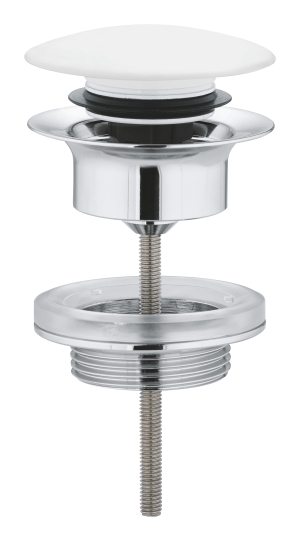 Донный клапан для раковины GROHE, белая луна (65807LS0)