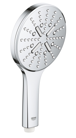 Ручной душ GROHE Rainshower SmartActive 130, 12 л/мин, 3 режима, хром (26544000)