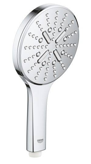 Ручной душ GROHE Rainshower SmartActive 130, 9,5 л/мин, 3 режима, хром (26574000)