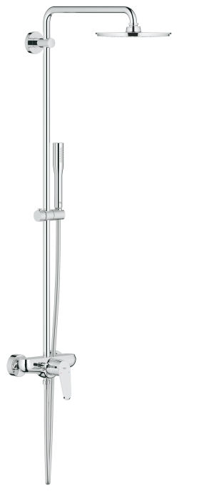 Душевая система GROHE Euphoria Eurodisc Cosmopolitan System 210 со смесителем для душа, хром (23058003)