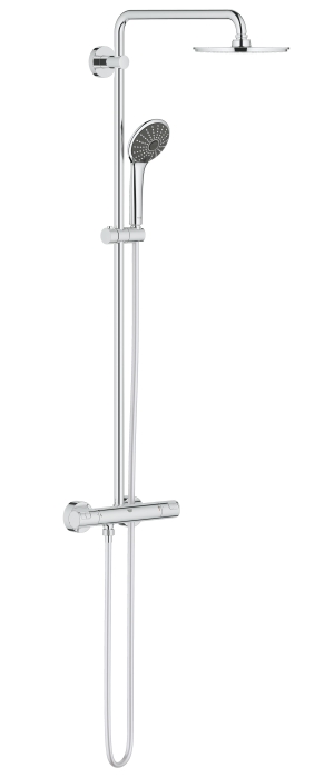 Душевая система GROHE Vitalio Joy System 210 с термостатом для душа, хром (27965000)