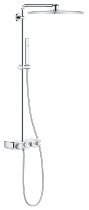 Душевая система GROHE Euphoria SmartControl System 310 Cube Duo с термостатом для душа, хром (26508000)