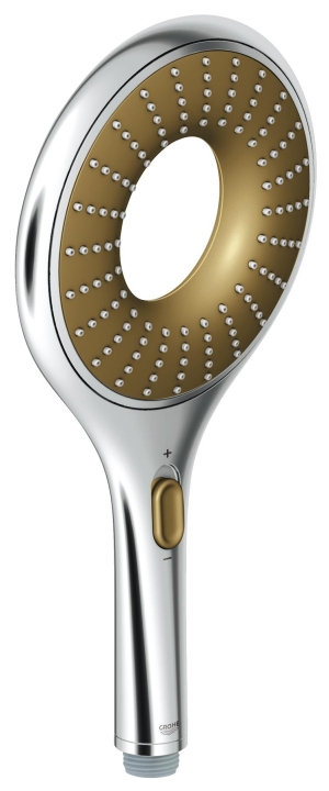Ручной душ GROHE Rainshower Icon, 2 режима, хром/коричневый (27633000)