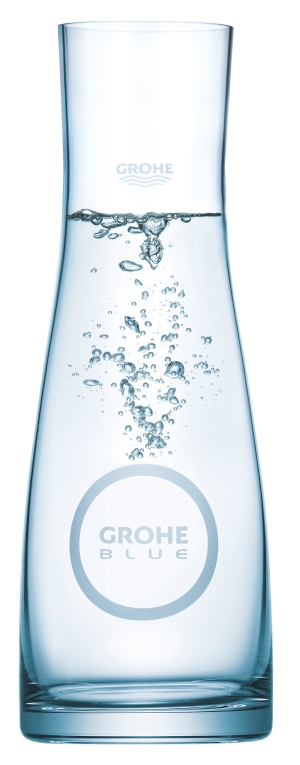 Стеклянный графин GROHE Blue с крышкой (40405001)