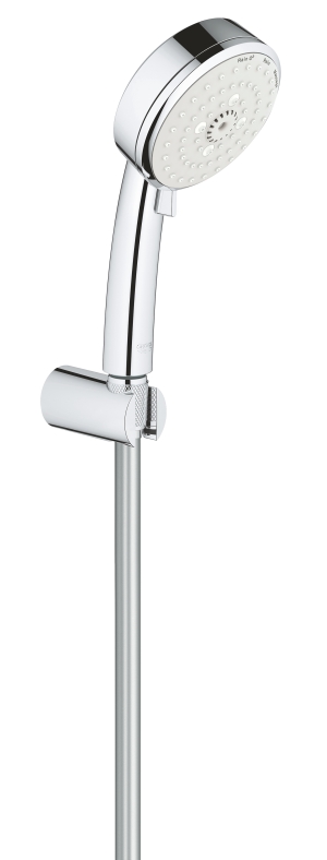 Душевой набор GROHE Tempesta Cosmopolitan, 3 режима, 1500 мм, 9,5 л/мин, хром (27588002)