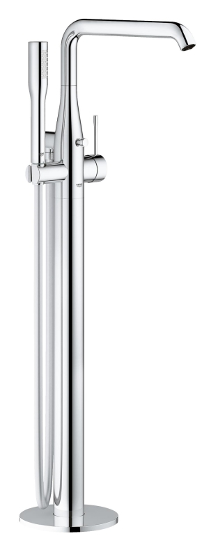 Внешняя часть смесителя для ванны GROHE Essence напольного монтажа, хром (23491001)