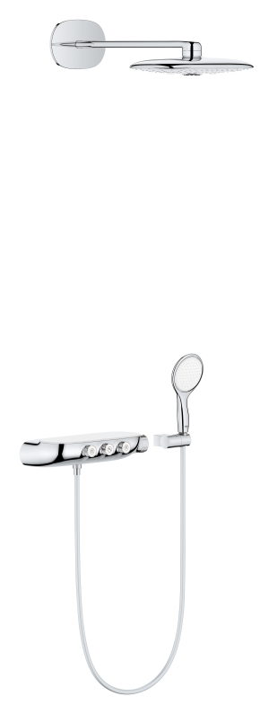 Душевая система GROHE Rainshower System SmartControl Duo 360 Combi с термостатом для душа, хром (26443000)