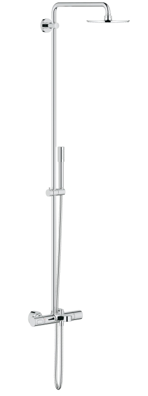 Душевая система GROHE Rainshower System 210 с термостатом для ванны, хром (27641000)