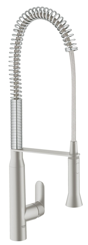 Смеситель для кухни GROHE K7 профессиональный, суперсталь (32950DC0)