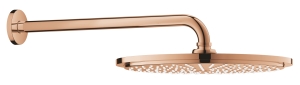 Верхний душ GROHE Rainshower Cosmopolitan 310, 8 л/мин, 1 режим, 380 мм, теплый закат глянец (26066DA0)