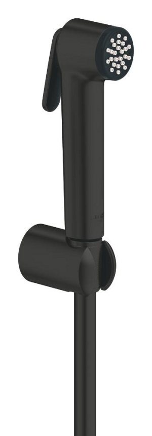 Набор для гигиенического душа GROHE Tempesta-F Trigger Spray 30, 1250 мм, матовый черный (1025302431)