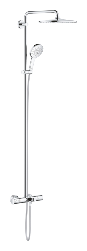 Душевая система GROHE Rainshower SmartActive 310 с термостатом для ванны, хром (26657000)