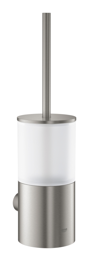 Туалетный ершик GROHE Atrio New с держателем, суперсталь (40314DC3)