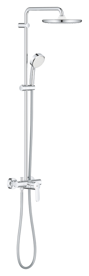 Душевая система GROHE Tempesta Cosmopolitan System 250 со смесителем для душа, хром (26673000)