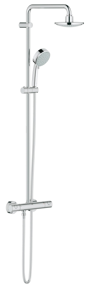 Душевая система GROHE Tempesta Cosmopolitan 160 с термостатом для душа, хром (27922000)