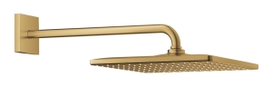 Верхний душ GROHE Rainshower Mono 310 Cube, 9,5 л/мин, 1 режим, 422 мм, холодный рассвет матовый (26564GN0)